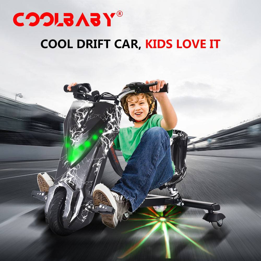 COOLBABY DP3DS 36V Electric Drift Scooter for Kids - COOL BABY