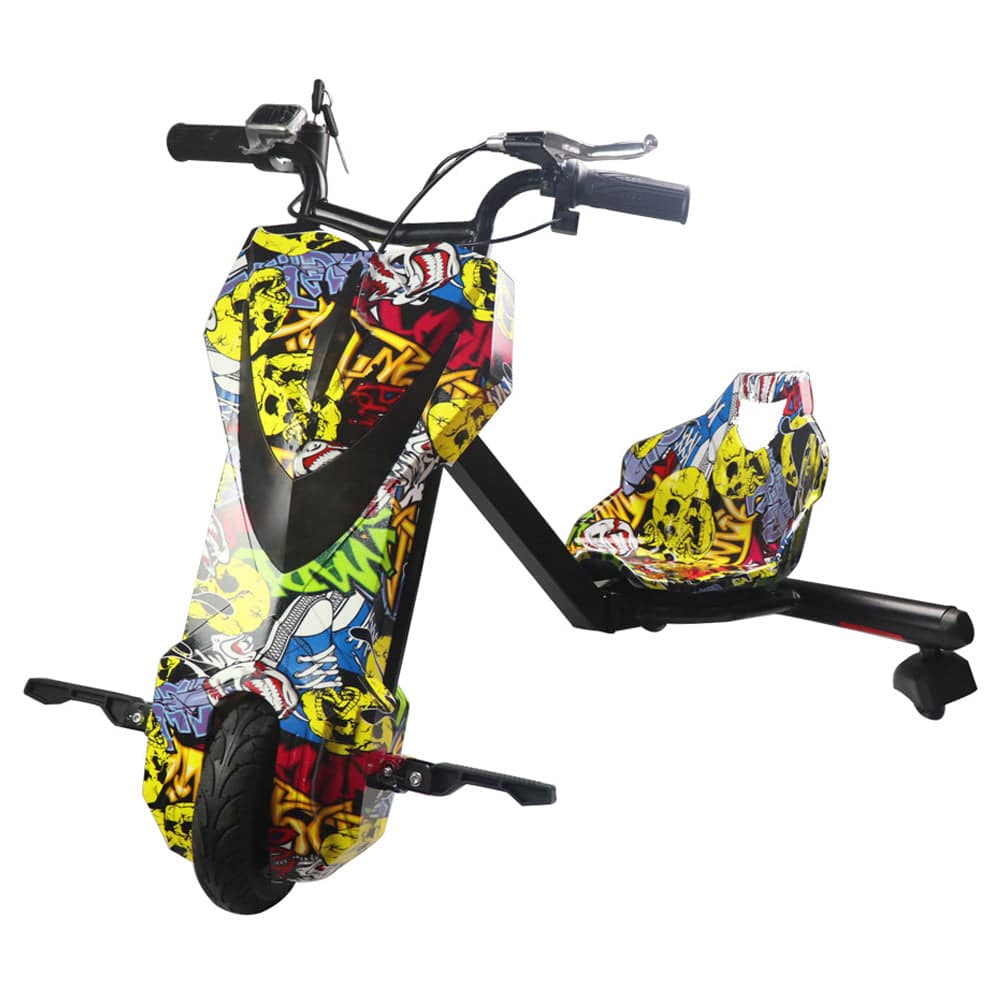 COOLBABY DP3DS Electric Drift Scooter with Unique Lean Steering for kids - COOL BABY