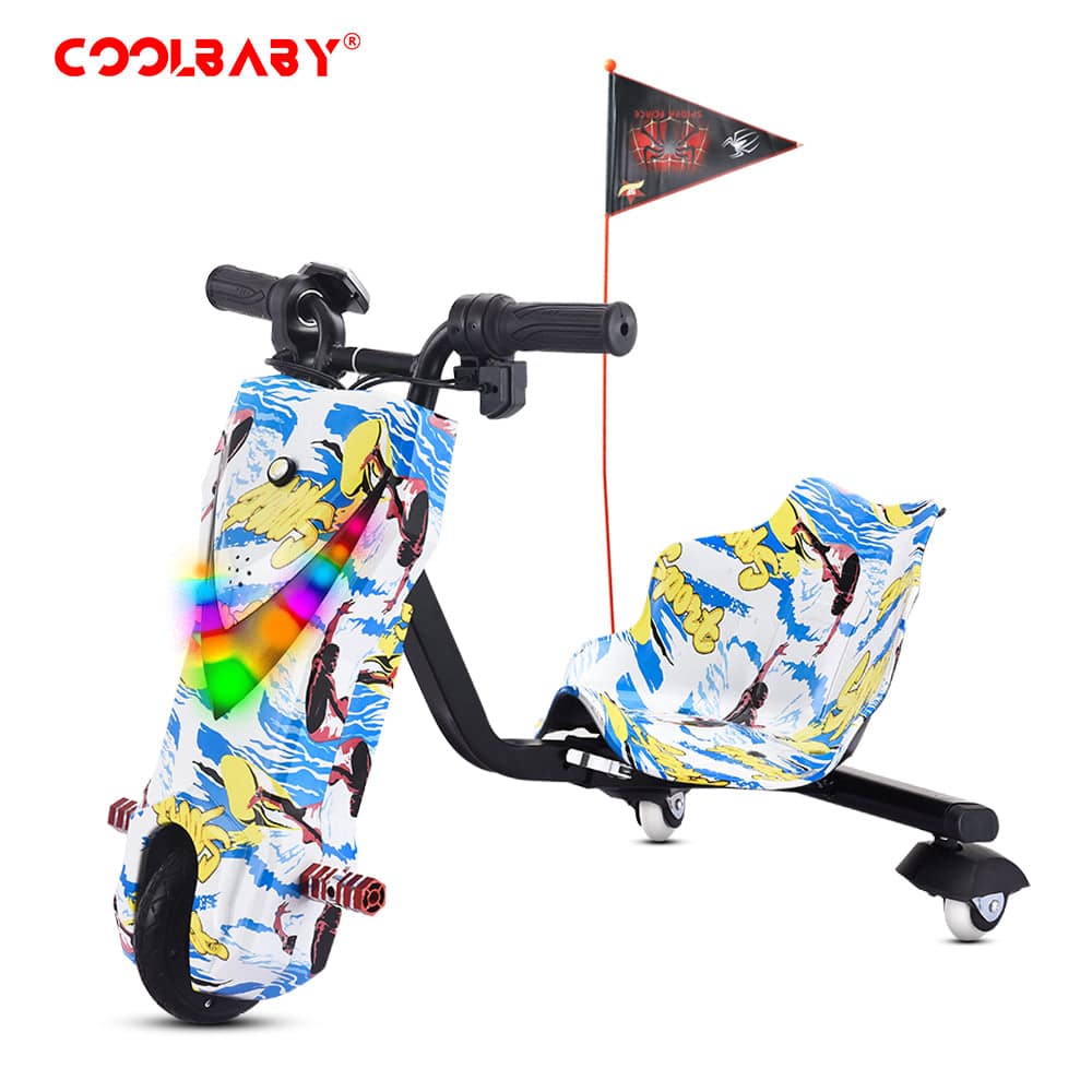 COOLBABY DP3S Mini Electric Drift Scooter for Kids - COOLBABY