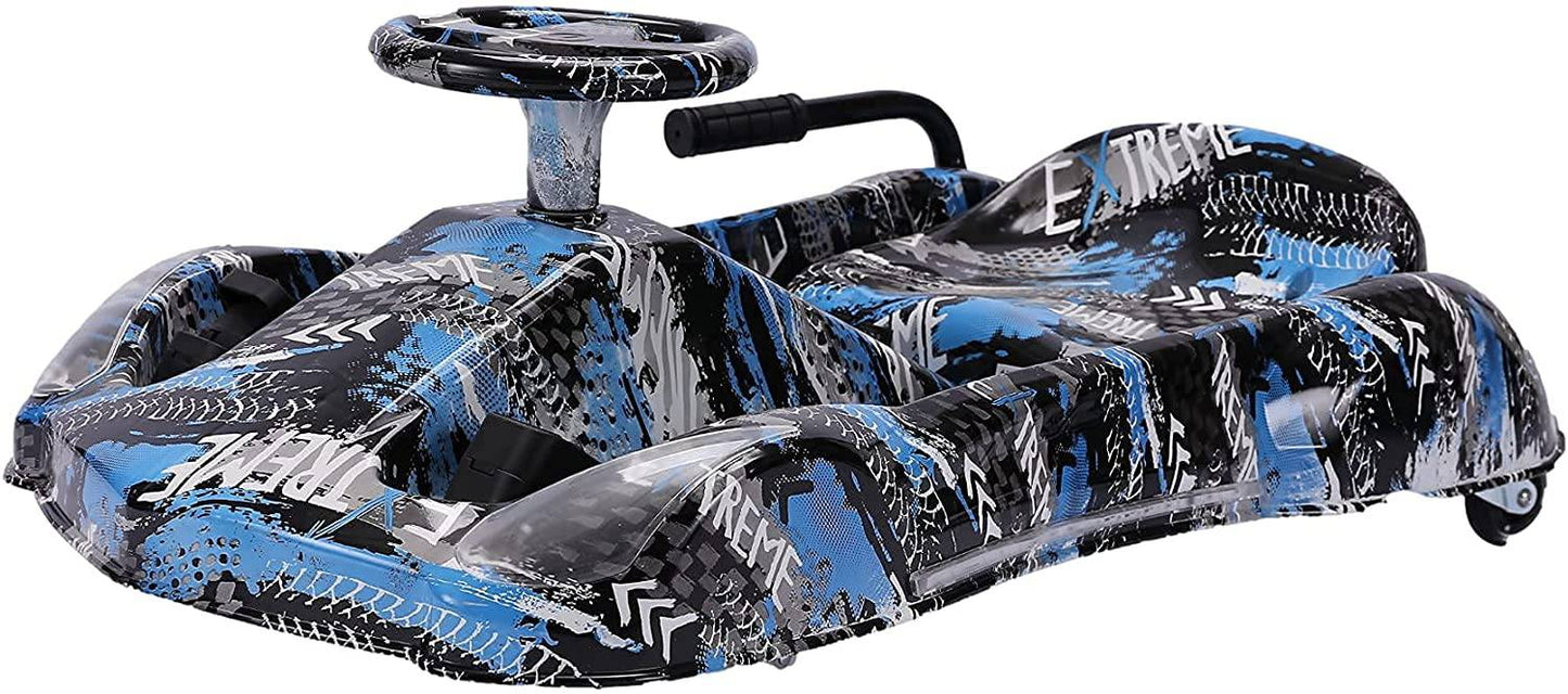 COOLBABY DP7ASZ-LHX 3 Speed 36V Electric 360 Spinning Drifting Ride On Scooter Crazy Car For Kids good gifts - COOLBABY