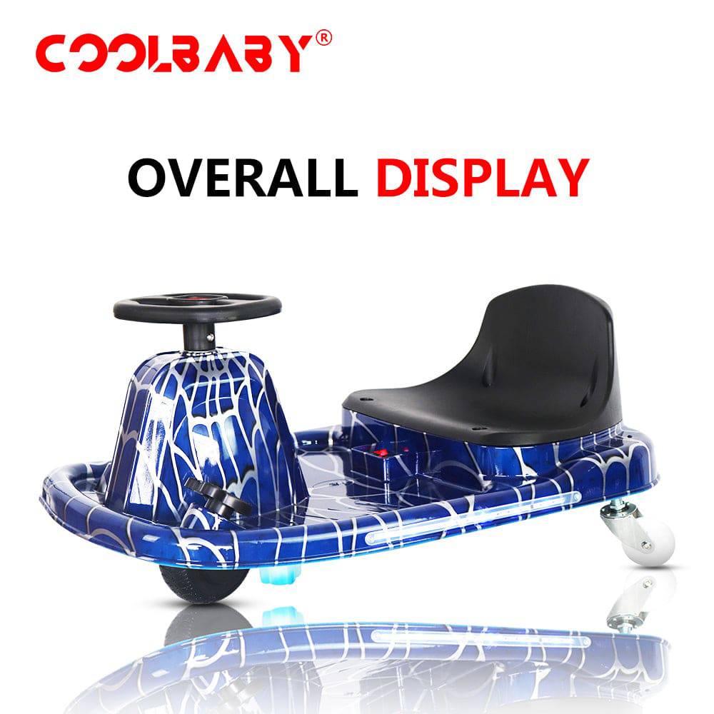 COOLBABY DP7H 36V Electric 360 Spinning Drifting Ride On Scooter - COOLBABY