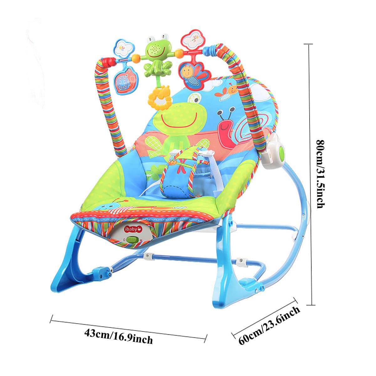 COOLBABY DY8612 Soothing Baby Rocking Chair - COOLBABY