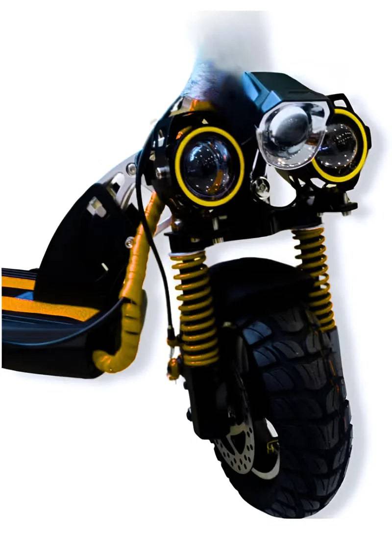 COOLBABY Electric Scooter E10 Motor 1200W Battery 48V 13Ah Include Anti Theft Remote Control Full Foldable and Extra Smooth - COOLBABY
