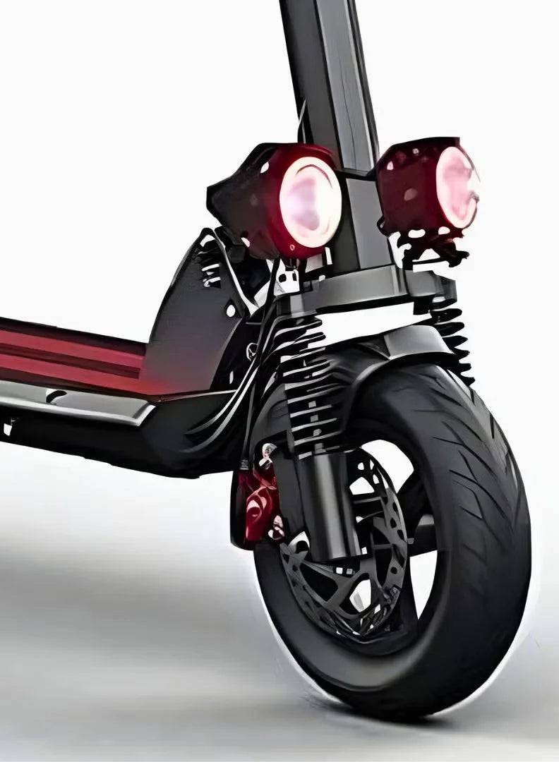 COOLBABY Electric Scooter E10 Motor 1200W Battery 48V 13Ah Include Anti Theft Remote Control Full Foldable and Extra Smooth - COOLBABY