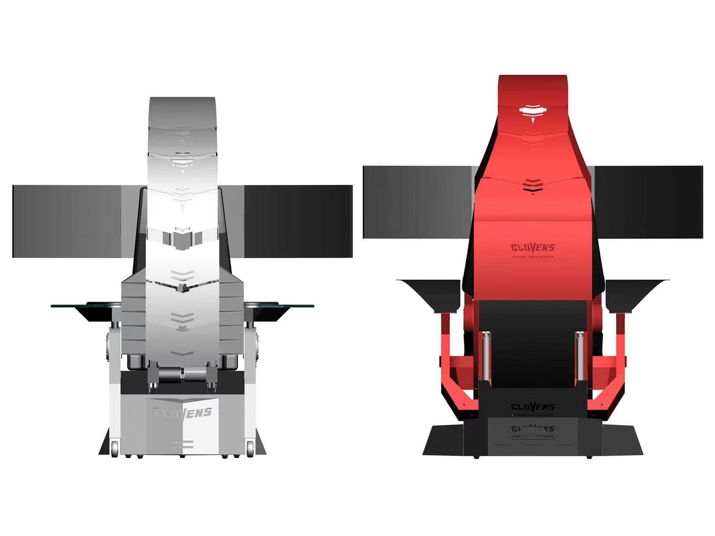COOLBABY Elevate Your Gaming Experience with Zero Gravity Recline, Heat Massage, RGB LED, and Foot Rest - Ultimate PC Gamer Chair - COOLBABY