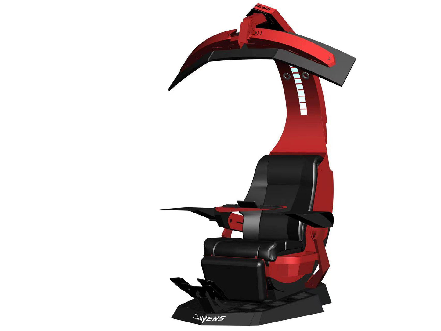 COOLBABY Elevate Your Gaming Experience with Zero Gravity Recline, Heat Massage, RGB LED, and Foot Rest - Ultimate PC Gamer Chair - COOLBABY