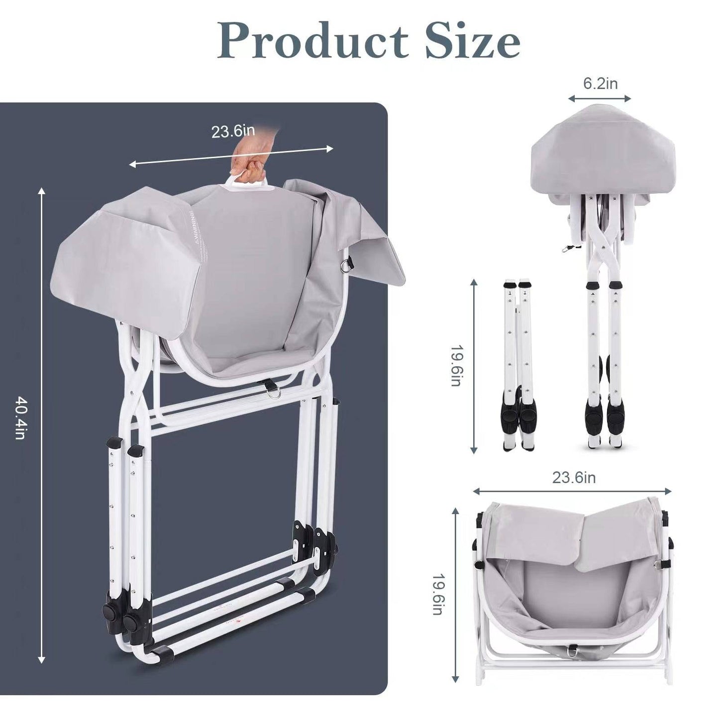 COOLBABY Elevated Dog Bath - 5 Height Adjustable Foldable And Portable Dog Washing Stations - COOLBABY
