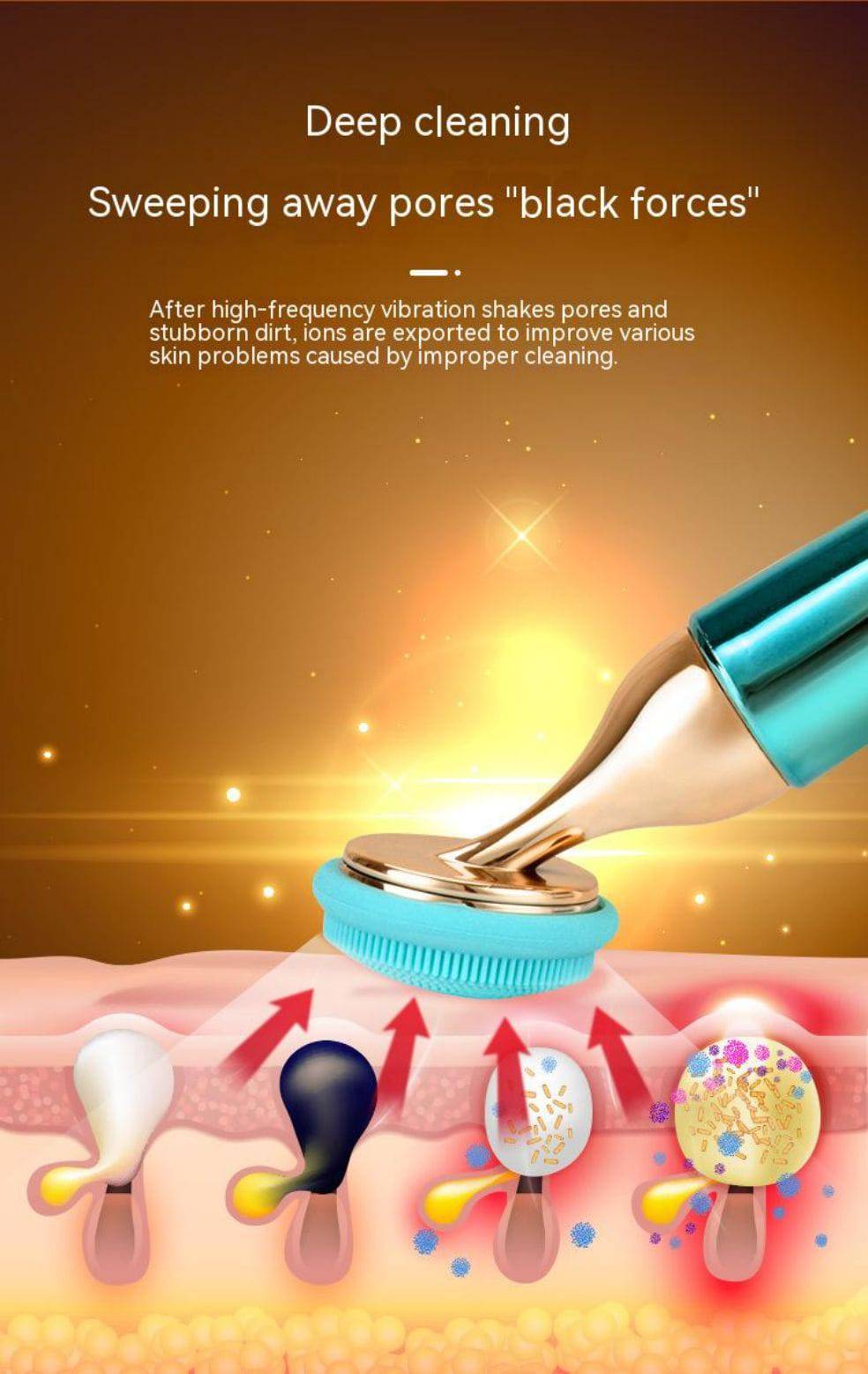 COOLBABY Facial Massager Beauty Tool Beauty Instrument Home Facial Lifting - COOLBABY