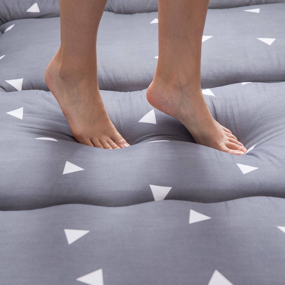 COOLBABY Floor Mattress Futon Mattress Roll Up Camping Mattress Tatami Mat, 200CM*150CM - COOLBABY