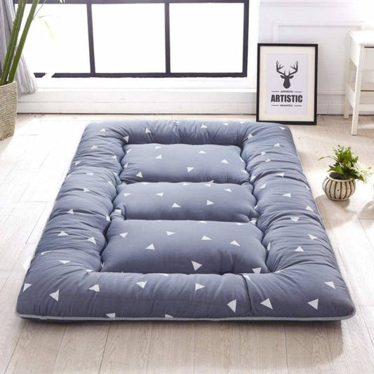 COOLBABY Floor Mattress Futon Mattress Roll Up Camping Mattress Tatami Mat, 200CM*150CM - COOLBABY