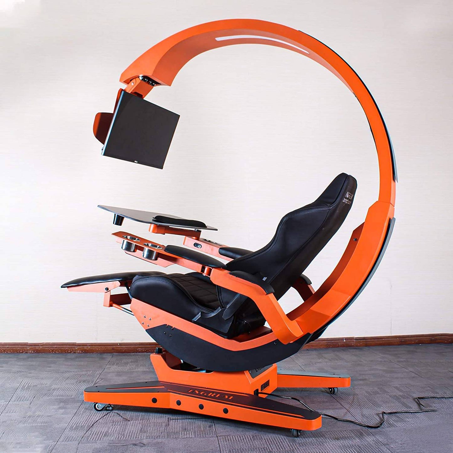 COOLBABY Gaming Station Cabin, Elevate Your Home Gaming Experience with the Ultimate Computer Cockpit and Happy Chair - COOLBABY