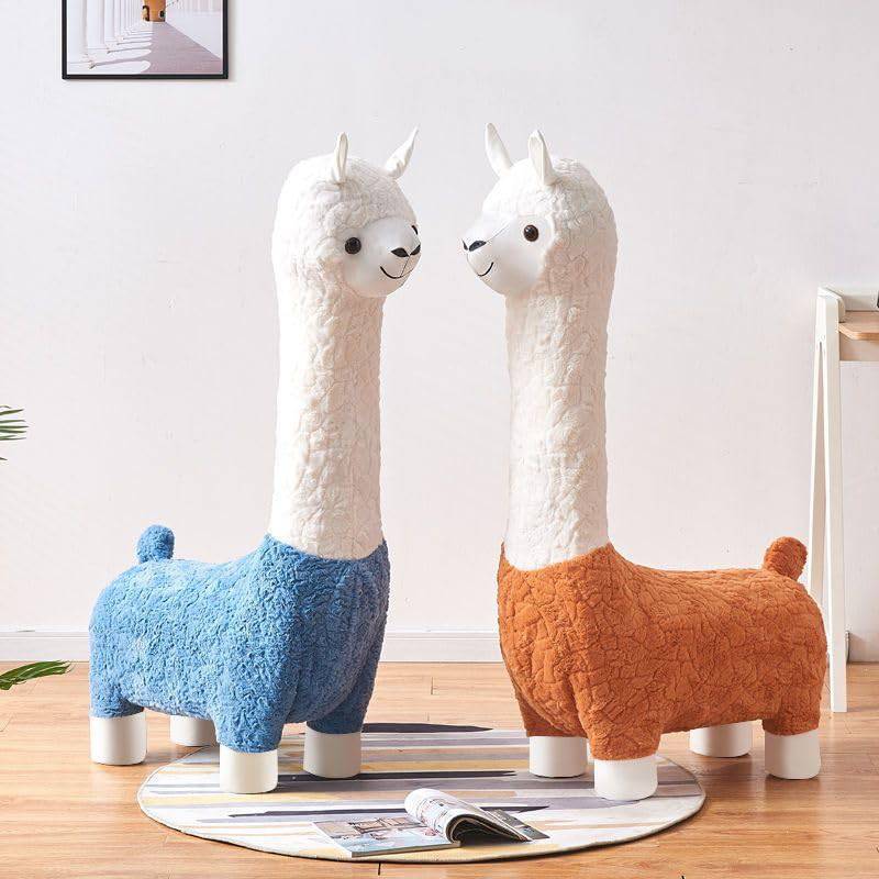 COOLBABY Giant Alpaca With Detachable Wheels Children's Riding Toy Load-Bearing 200KG - COOLBABY