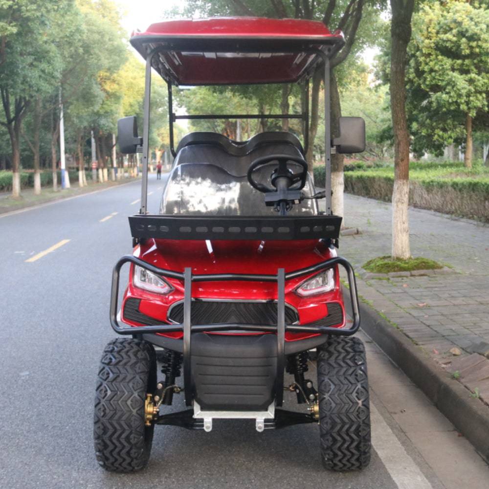 COOLBABY GRF01-6-LHX 6-Person Electric Golf Cart for Club Car, Landscapes, and Tourist Exploration - COOLBABY