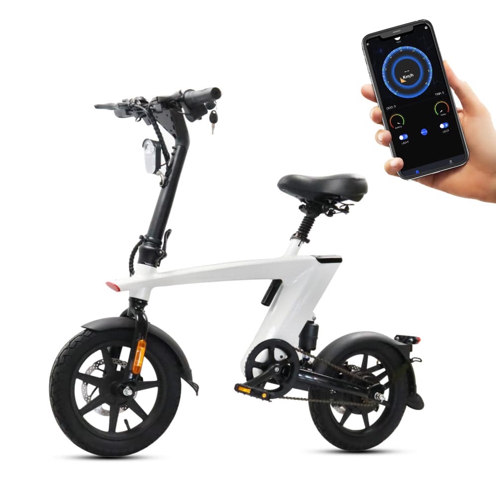 COOLBABY HXH1 Versatile Electric Bike with LCD Display - COOLBABY