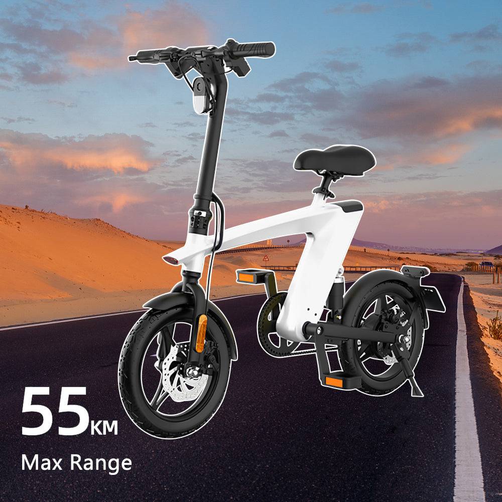 COOLBABY HXH1 Versatile Electric Bike with LCD Display - COOLBABY