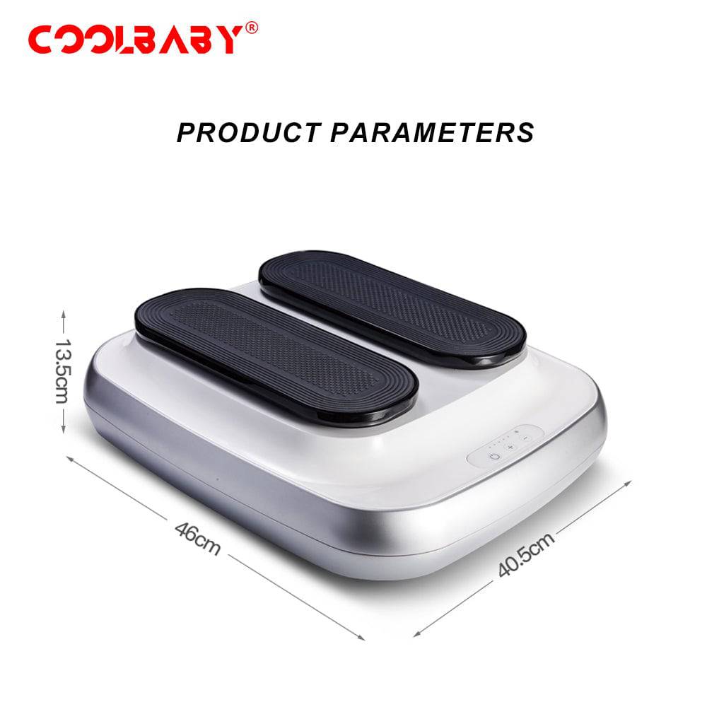 COOLBABY Intelligent Leg Massager Step Machine for Rehabilitation and Rhythm Vibration Aerobic Training - COOLBABY