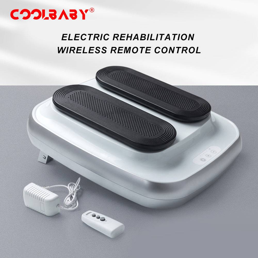 COOLBABY Intelligent Leg Massager Step Machine for Rehabilitation and Rhythm Vibration Aerobic Training - COOLBABY