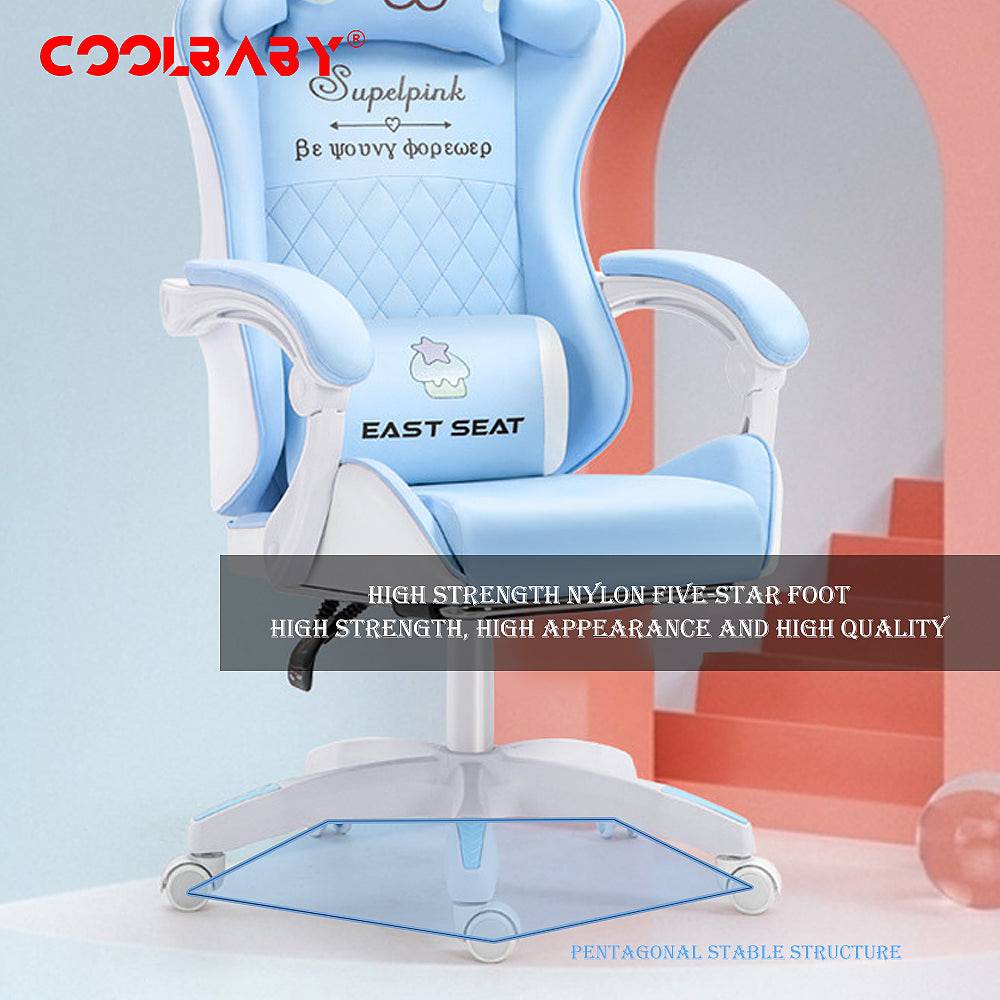 COOLBABY LZM-DJY01 Gaming Esports Chair, Ultimate Comfort and Style - COOLBABY