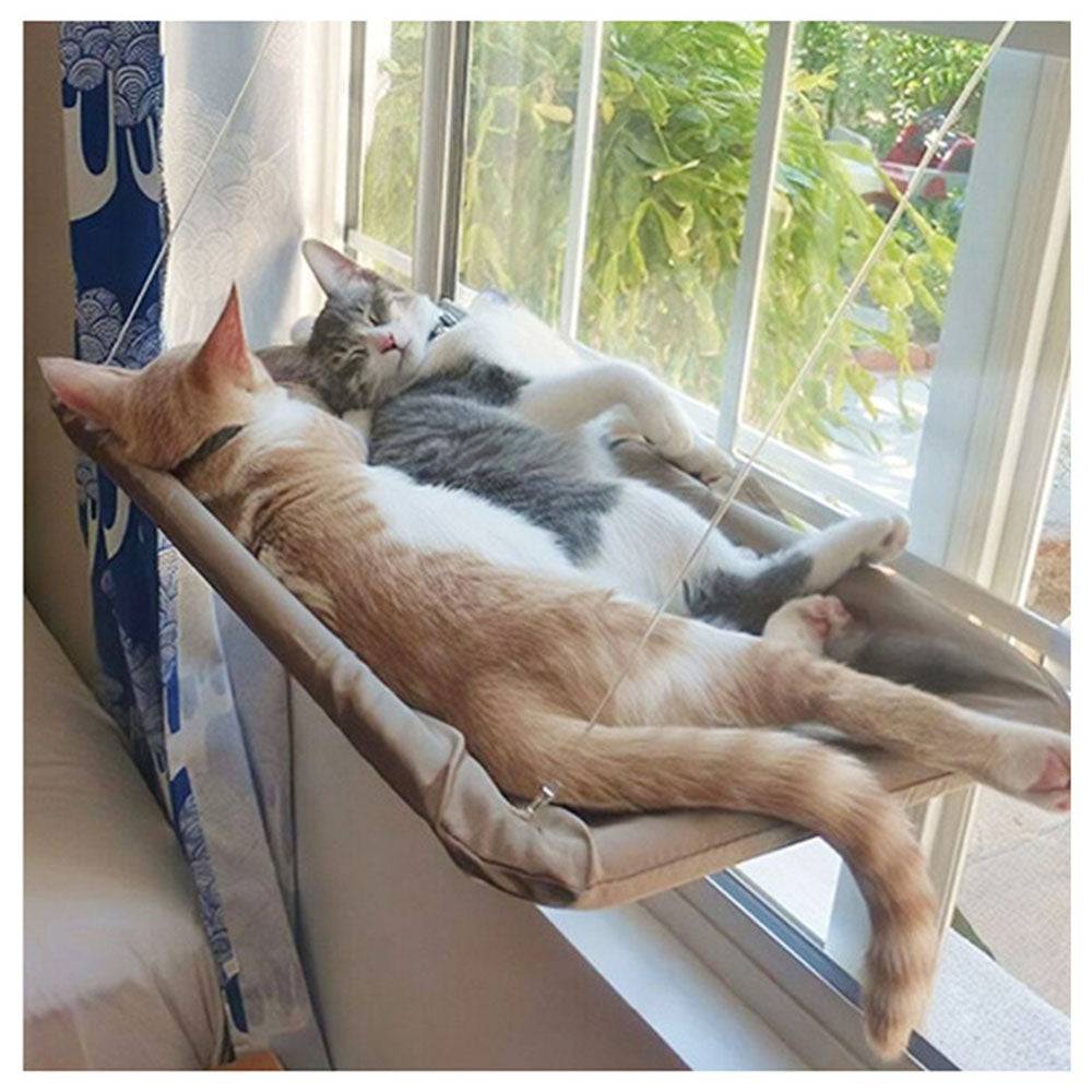 COOLBABY LZM-MDC Cat Hammock Summer Breathable Mesh Pet Hammock Bed - COOLBABY