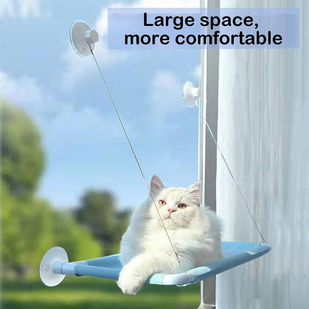 COOLBABY LZM-MDC Cat Hammock Summer Breathable Mesh Pet Hammock Bed - COOLBABY