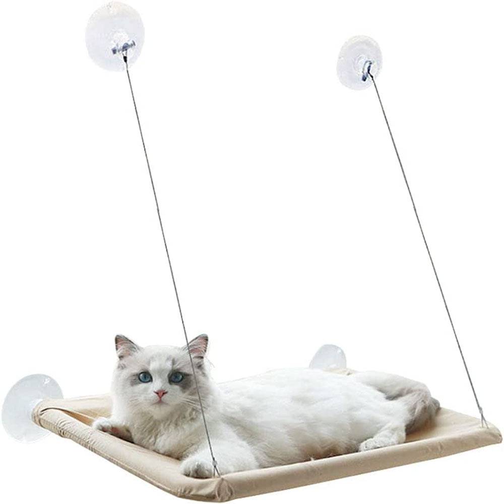 COOLBABY LZM-MDC Cat Hammock Summer Breathable Mesh Pet Hammock Bed - COOLBABY