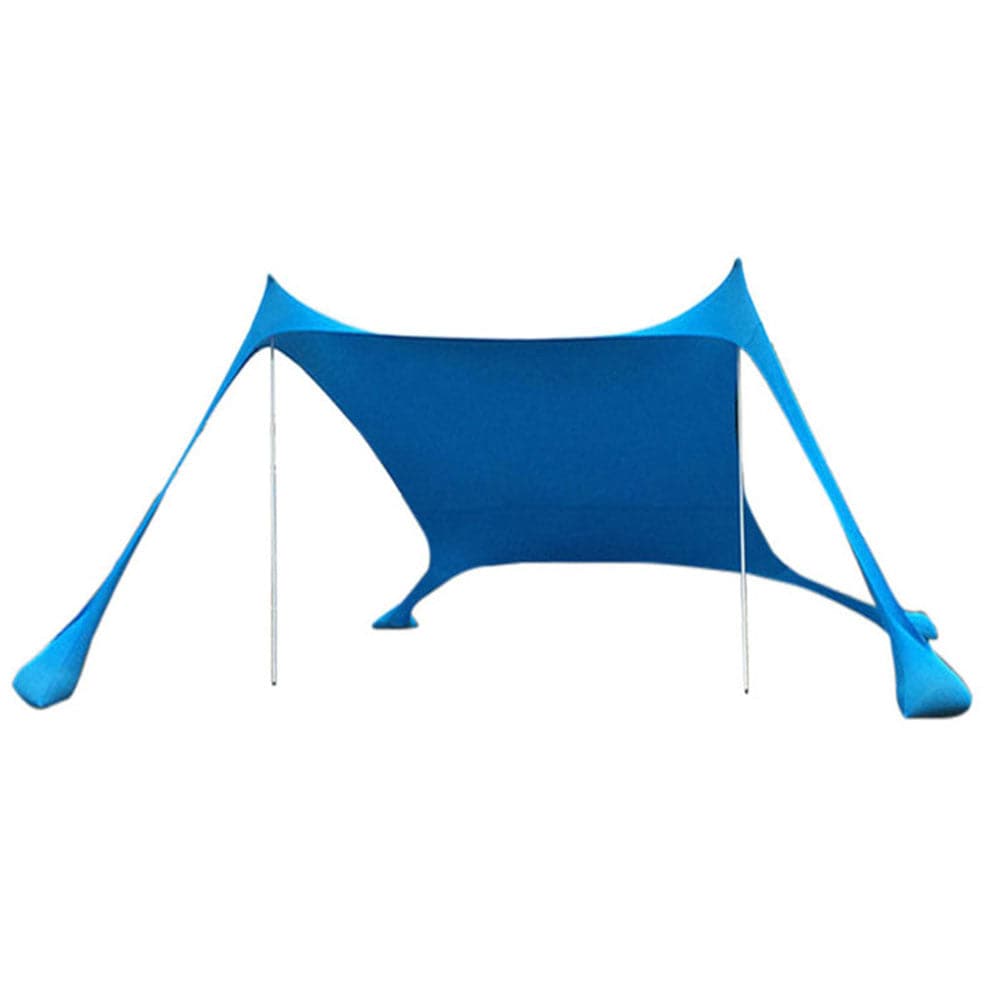 COOLBABY LZM-TM Beach Tent Shading Shed, UPF50+ Anti -ultraviolet Rays, (about 3 × 3 meters) Beaches Sunshade - COOLBABY