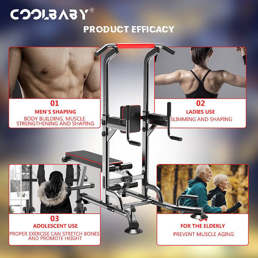 COOLBABY LZM-YTXS01 Sturdy and Versatile Household Pull-up Bar - All-in-One Fitness Solution - COOLBABY