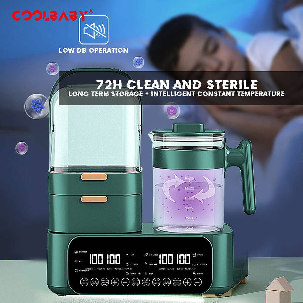 COOLBABY NPXDG02 Versatile 3-in-1 Sterilizer - COOLBABY