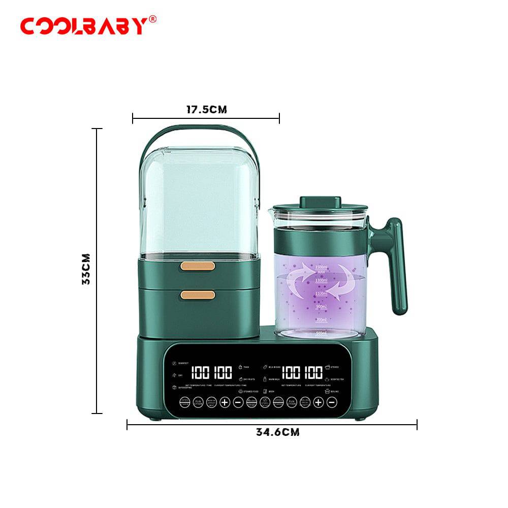COOLBABY NPXDG02 Versatile 3-in-1 Sterilizer - COOLBABY