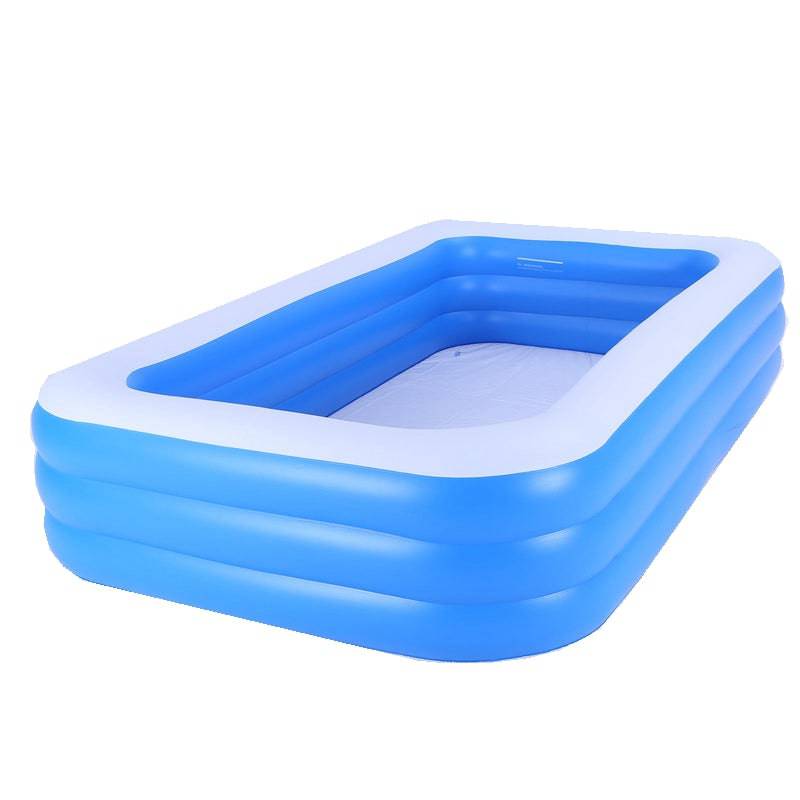 COOLBABY PVC Children's Inflatable Swimming Pool Home Outdoor Large Family Pool - COOLBABY
