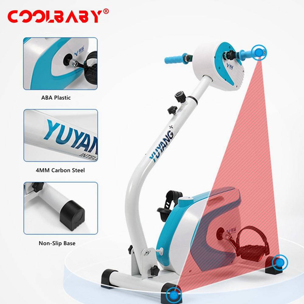 COOLBABY SSZ-KF02 Hemiplegia Upper and Lower Limb Rehabilitation Trainer Electric Rehabilitation Bicycle for Stroke Elderly. - COOLBABY