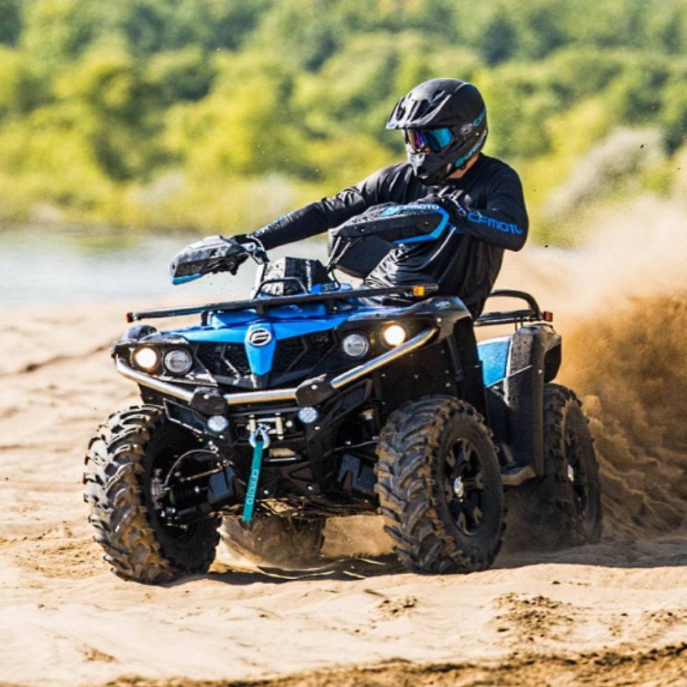 COOLBABY STC01-LHX 400CC Adults ATV Off Road Racing Gas Powered Vehicle Motorbike Beach Buggy Motorcycles Go Kart Sport Quad Bike - COOLBABY