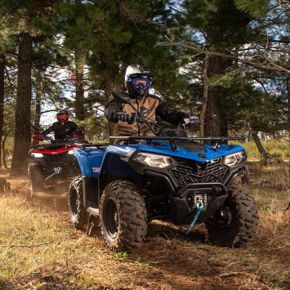 COOLBABY STC01-LHX 400CC Adults ATV Off Road Racing Gas Powered Vehicle Motorbike Beach Buggy Motorcycles Go Kart Sport Quad Bike - COOLBABY