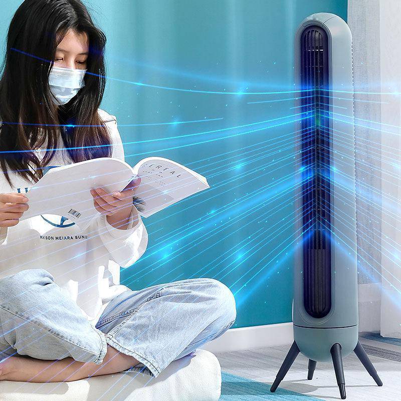 COOLBABY Tower fan electric fan Multifunctional bladeless fan tcxx new harbour green floor fan - COOLBABY