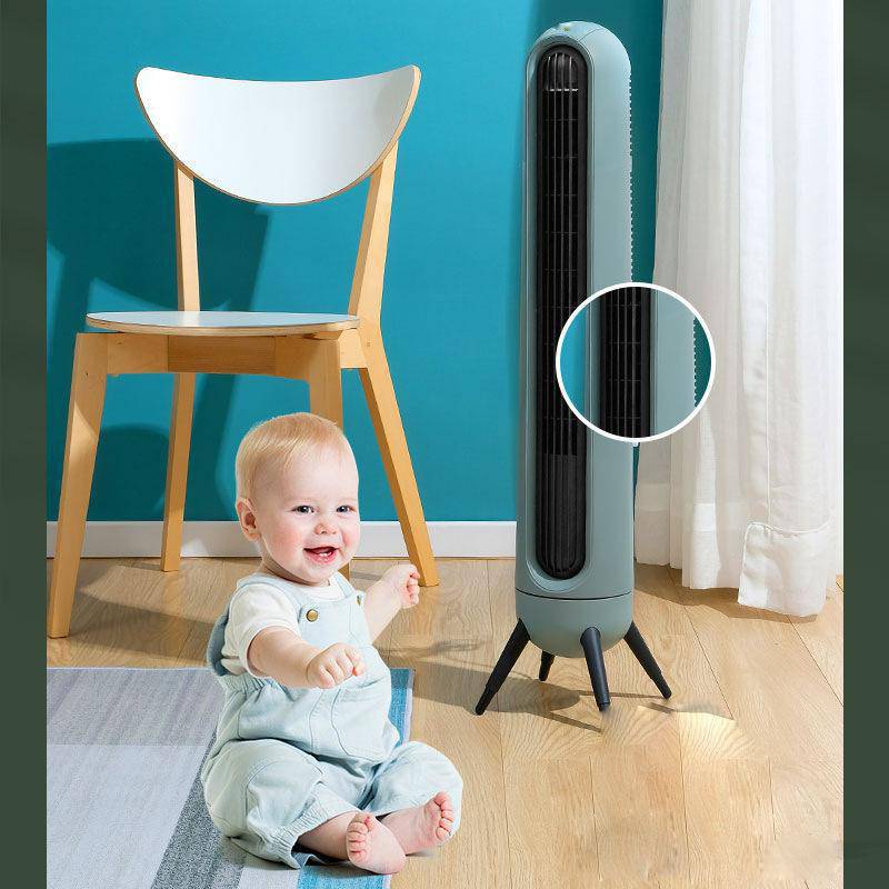COOLBABY Tower fan electric fan Multifunctional bladeless fan tcxx new harbour green floor fan - COOLBABY