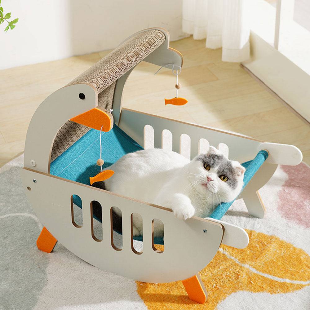 COOLBABY WQSJ-MC01 Multifunctional Cat Hammock, Cat Bed - COOLBABY