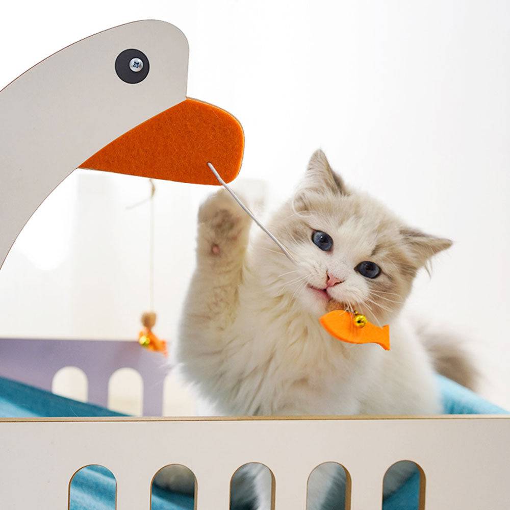 COOLBABY WQSJ-MC01 Multifunctional Cat Hammock, Cat Bed - COOLBABY