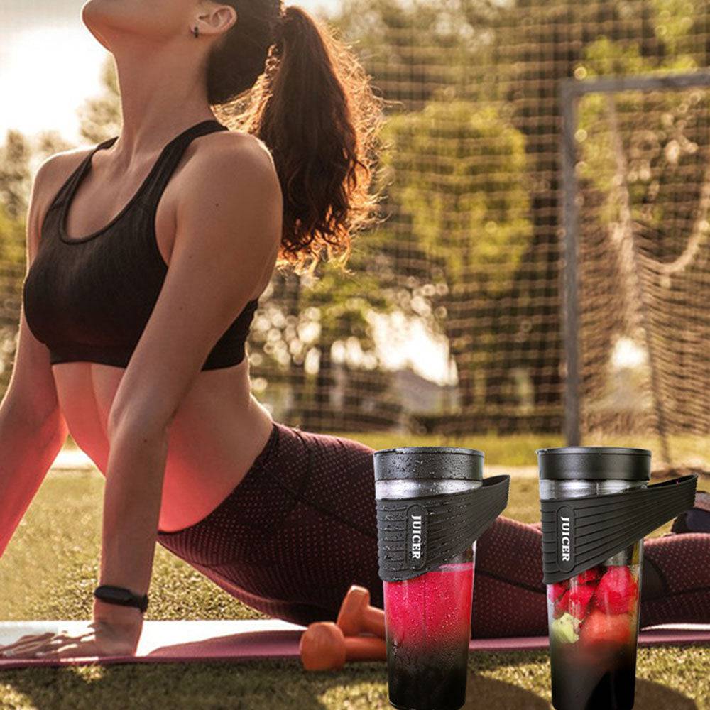 COOLBABY WQSJ-ZZB01 Juicer Cup, Electric Protein Shaker Bottle, Portable Smoothie Blender - COOLBABY