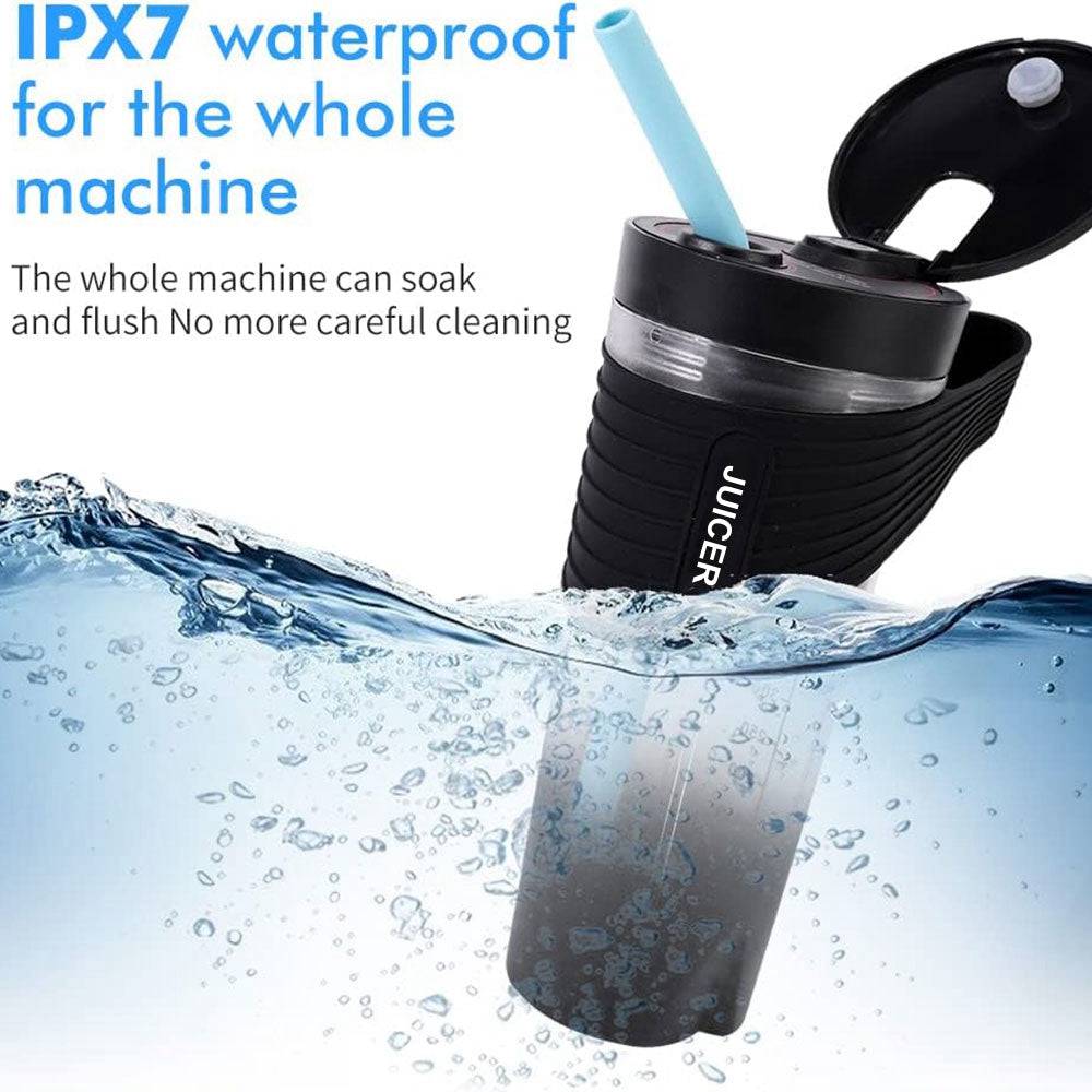 COOLBABY WQSJ-ZZB01 Juicer Cup, Electric Protein Shaker Bottle, Portable Smoothie Blender - COOLBABY