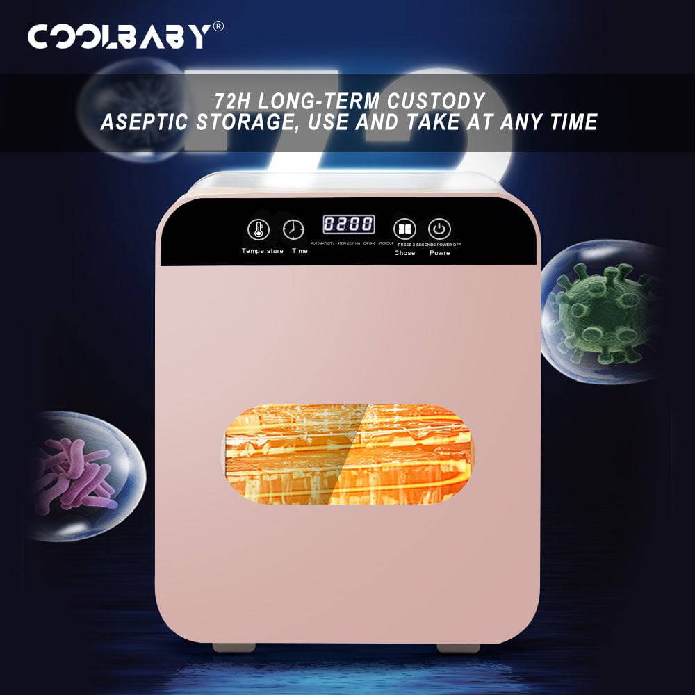 COOLBABY XDJ01 Ultraviolet disinfection machine baby bottle sterilizer - COOLBABY