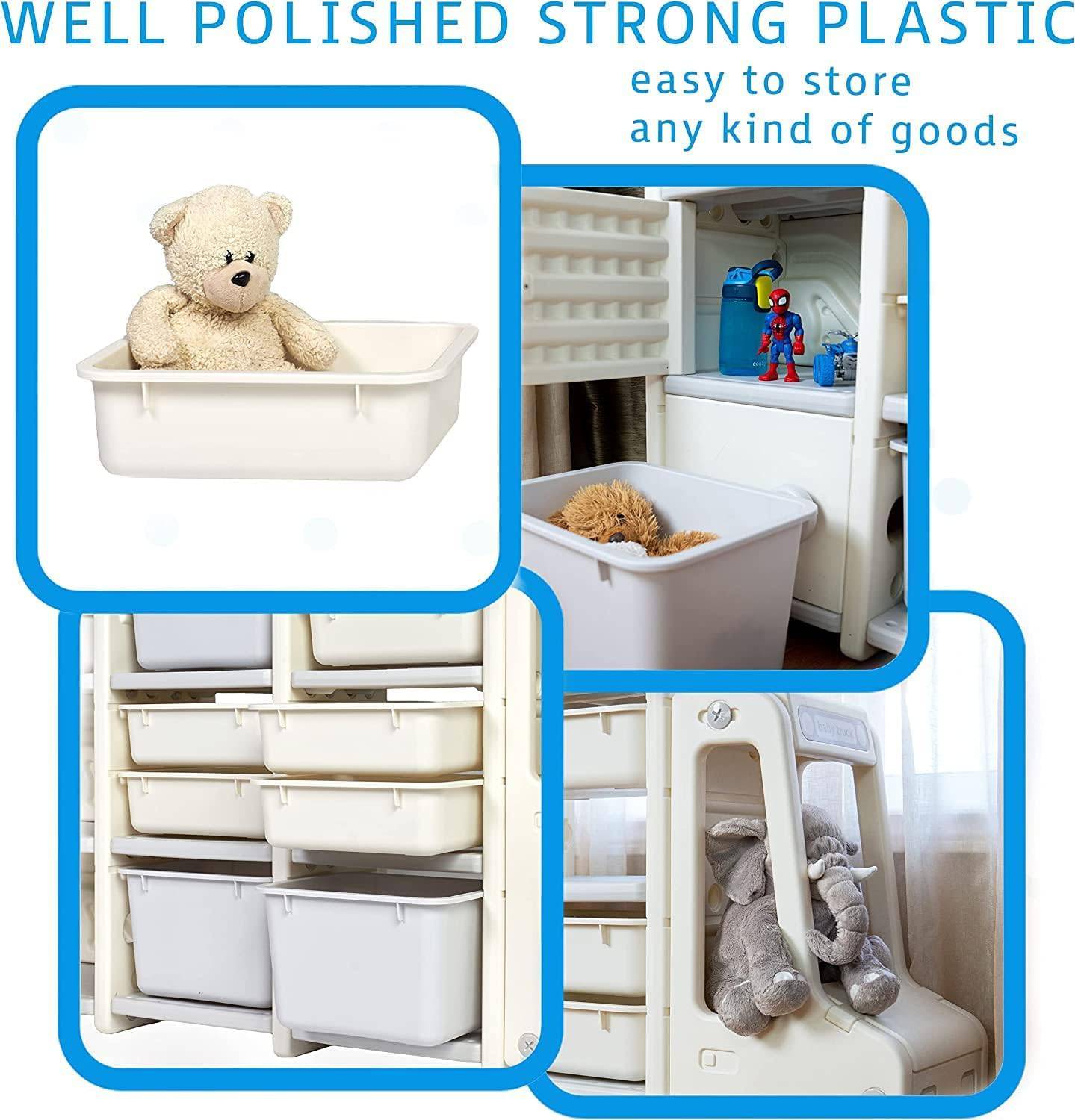 COOLBABY YLY056 Organizer Toys - Toy Storage Organizer - Kids Storage Solutions – Kids Toddler Room Organizer - Toddler Storage Organizer - Toy Organizer - Small - COOLBABY