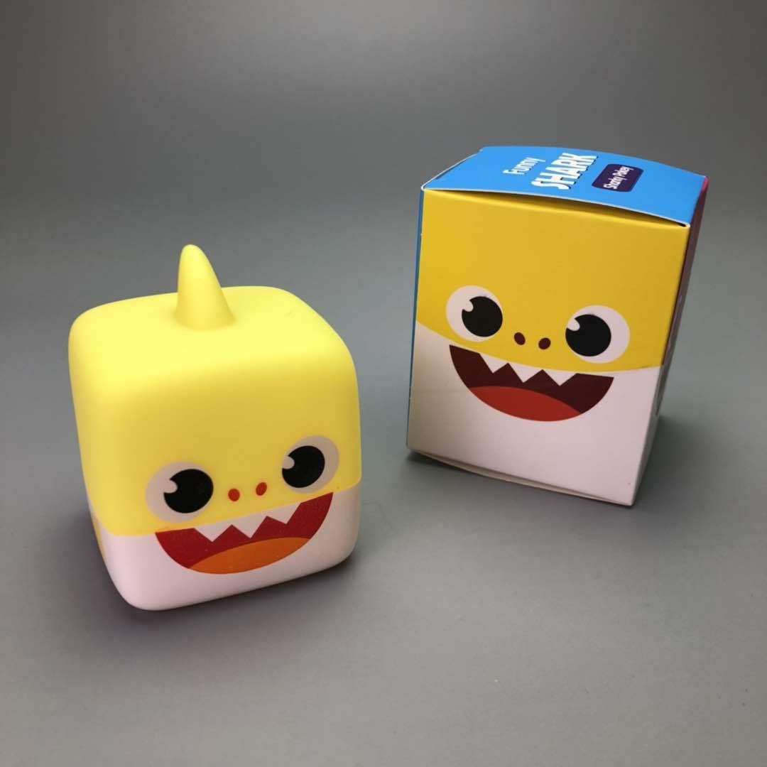 COOLBABY YY589-yellow Baby shark music glowing children - COOLBABY