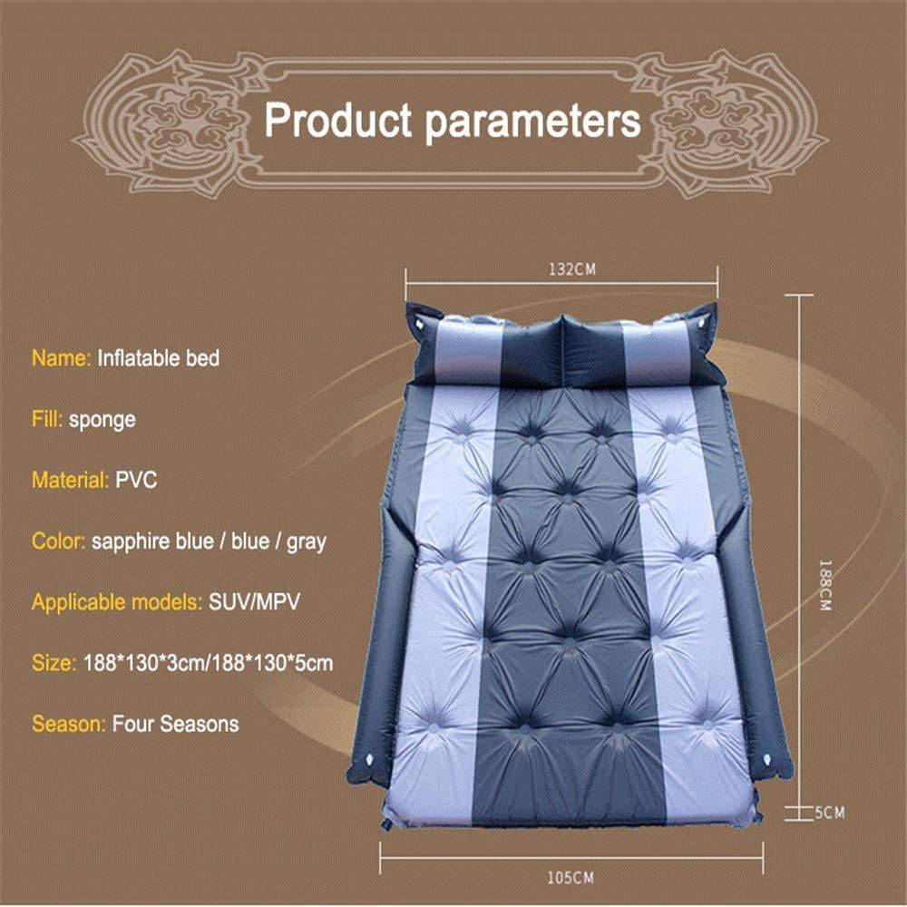 COOLBABY YYCQD Car Automatic Air Mattress - Portable Car Automatic Air Bed Fit for Travel Air Bed Air Mattress Camping Outdoor Mattress - COOLBABY