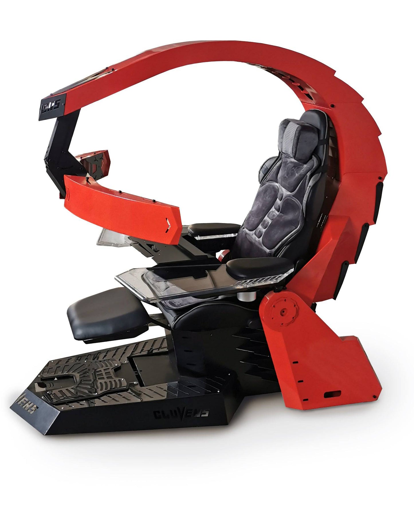 COOLBABY Zero Gravity Recline, Heat Massage, RGB Swivel, Foot Rest - Ultimate Gaming Chair for Triple Screens - COOLBABY