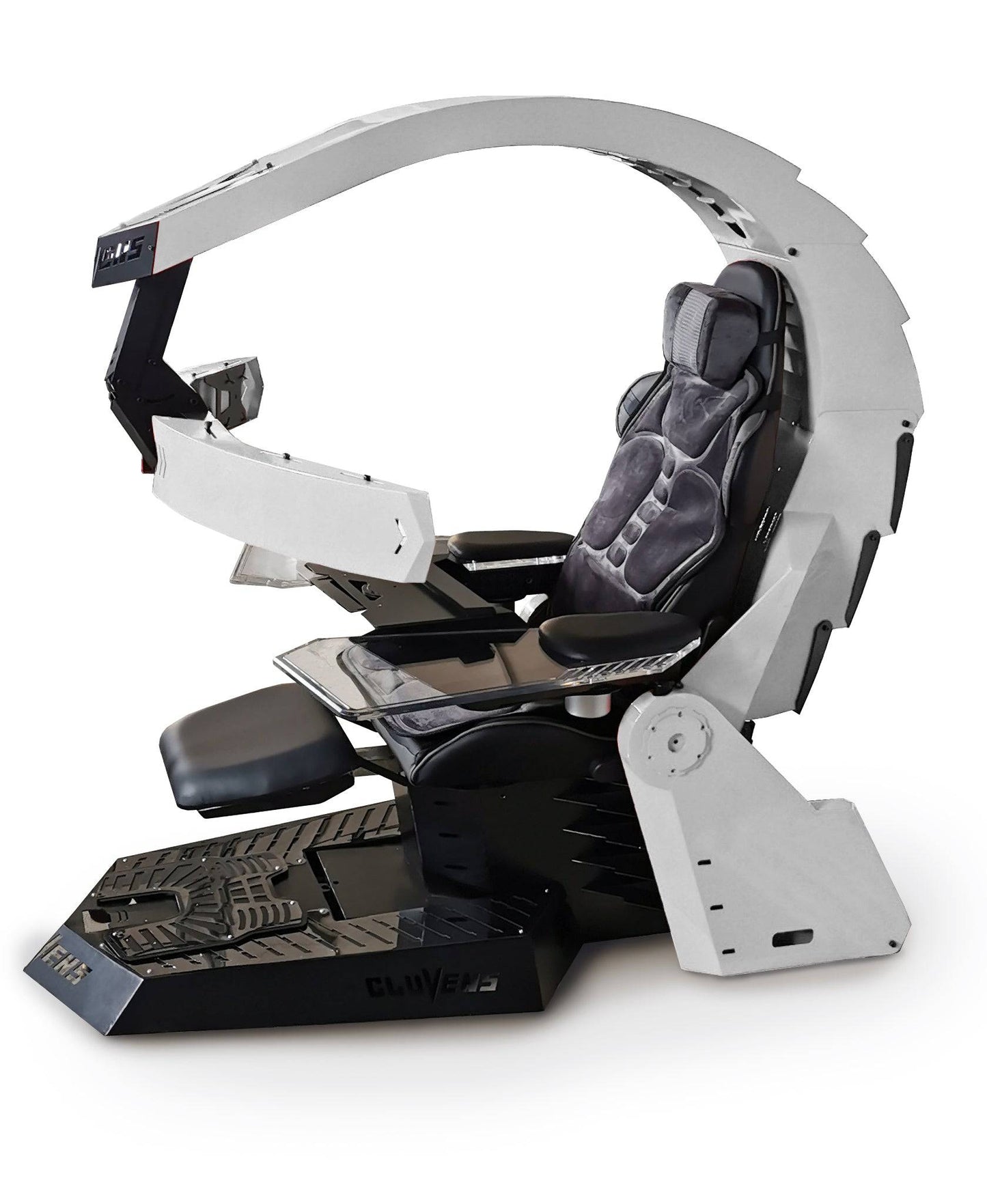 COOLBABY Zero Gravity Recline, Heat Massage, RGB Swivel, Foot Rest - Ultimate Gaming Chair for Triple Screens - COOLBABY