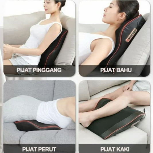 COOLBABY ZJJA56 Magnet Vibration Lumbar Massage, Neck and Back Massager - COOLBABY
