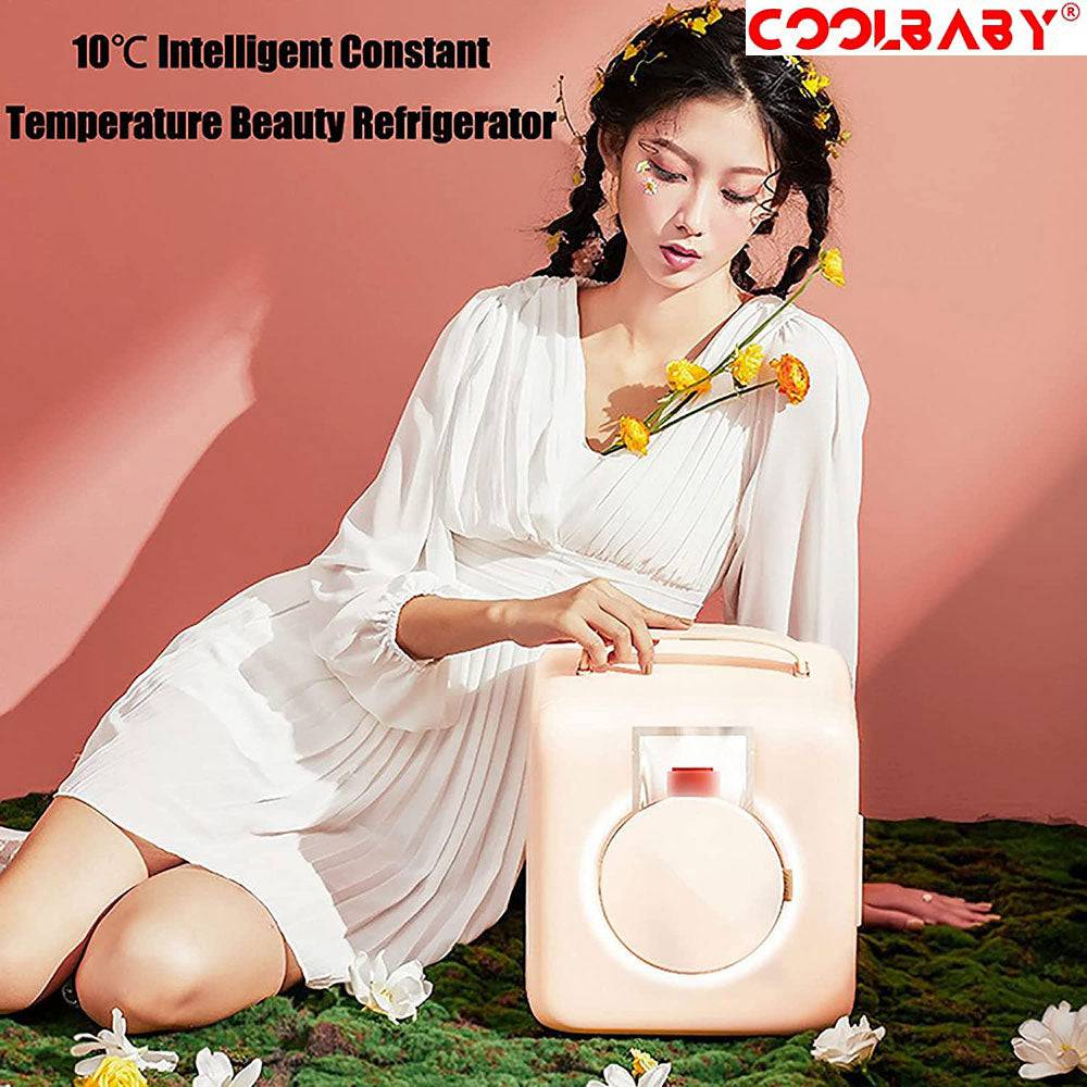 COOLBABY ZRW-MZBX01 Revitalize Your Skincare Routine with COOLBABY Beauty Refrigerator - COOLBABY
