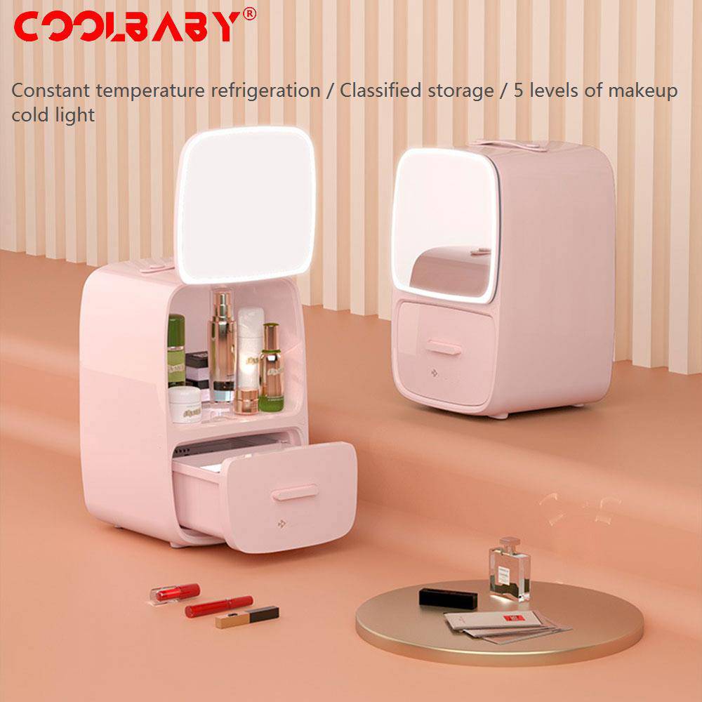 COOLBABY ZRW-MZBX03 CoolBaby Beauty Fridge: Your Ultimate Cosmetic Companion - COOLBABY