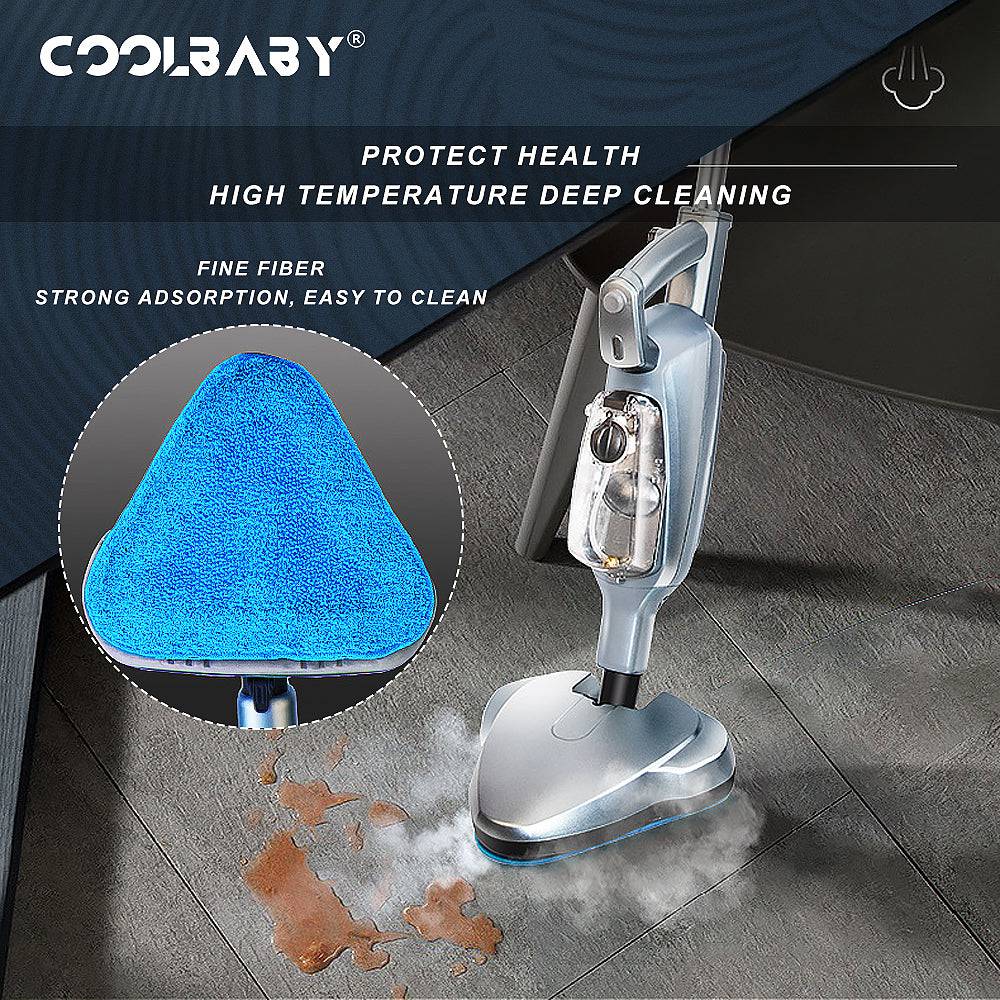 COOLBABY ZRW-TDJ Steam Mop-Hand-held Electric Cleaning And Mopping Machine, Multi-function, Removable, Sweeping, Mopping And Scrubbing - COOLBABY