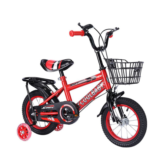 COOLBABY ZXC New children bike 12/16 inch kid bicycle boy and girl bike 3-12 years old riding children bicycle gift Fashion cool bicycle - COOL BABY